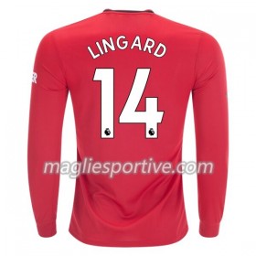 Completo Calcio Manchester United Jesse Lingard 14 Divisa Prima 2019/2020 ML